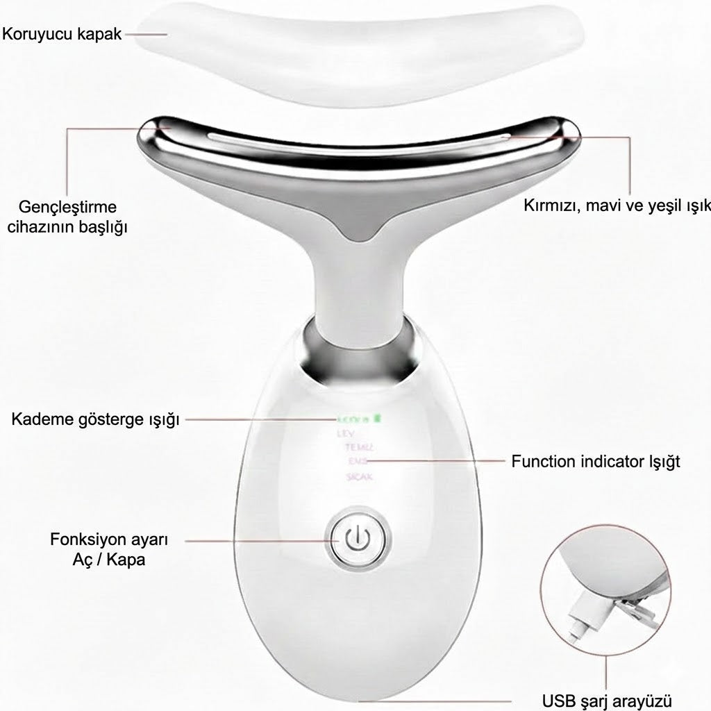 EMS YÜZ KIrışıklık Karşıtı Cihaz